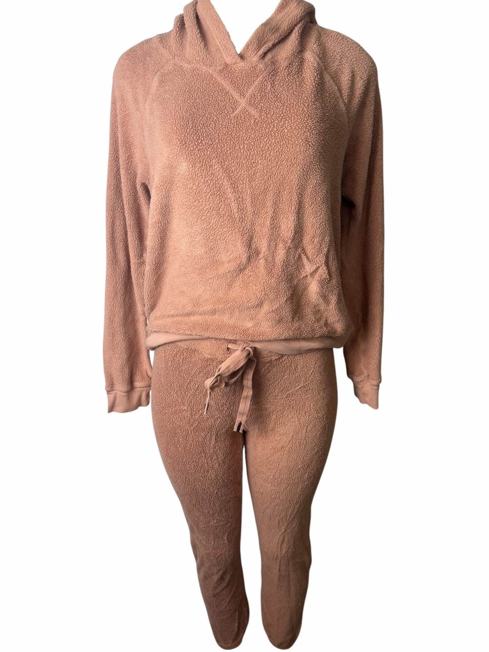 STATESIDE French Terry lounge set Track two piece hoodie jogger outfit xs sm